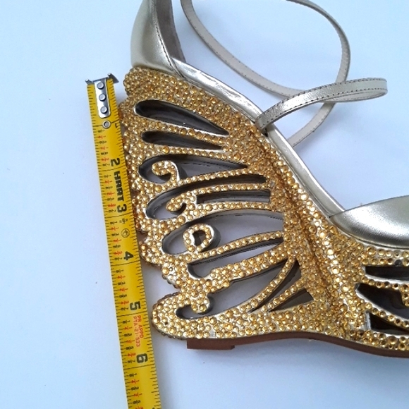 Matalic Gold wedges - Picture 12 of 16